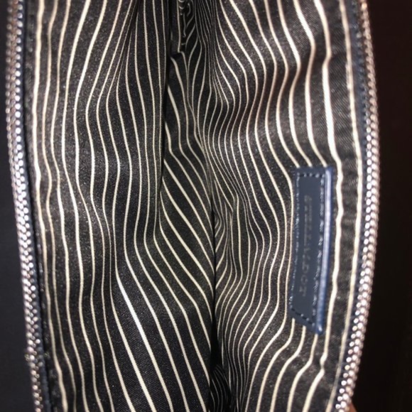 Stella & Dot Navy Multi Colored Metallic Clutch EUC - Picture 4 of 7